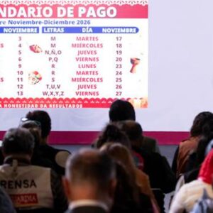 Del 3 al 27 de noviembre se realizará el depósito del bimestre noviembre-diciembre de los Programas para el Bienestar