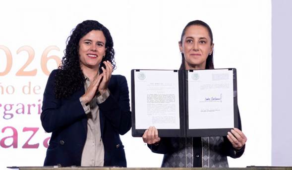 Presidenta firma decreto de nacionalidad única mexicana para aspirantes a la Presidencia, Gubernaturas y Jefatura de Gobierno