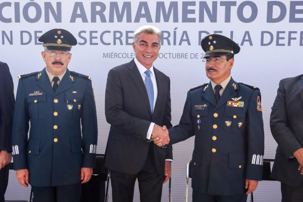 Encabeza Tony Gali Destrucción de Armamento Decomisado por la Sedena