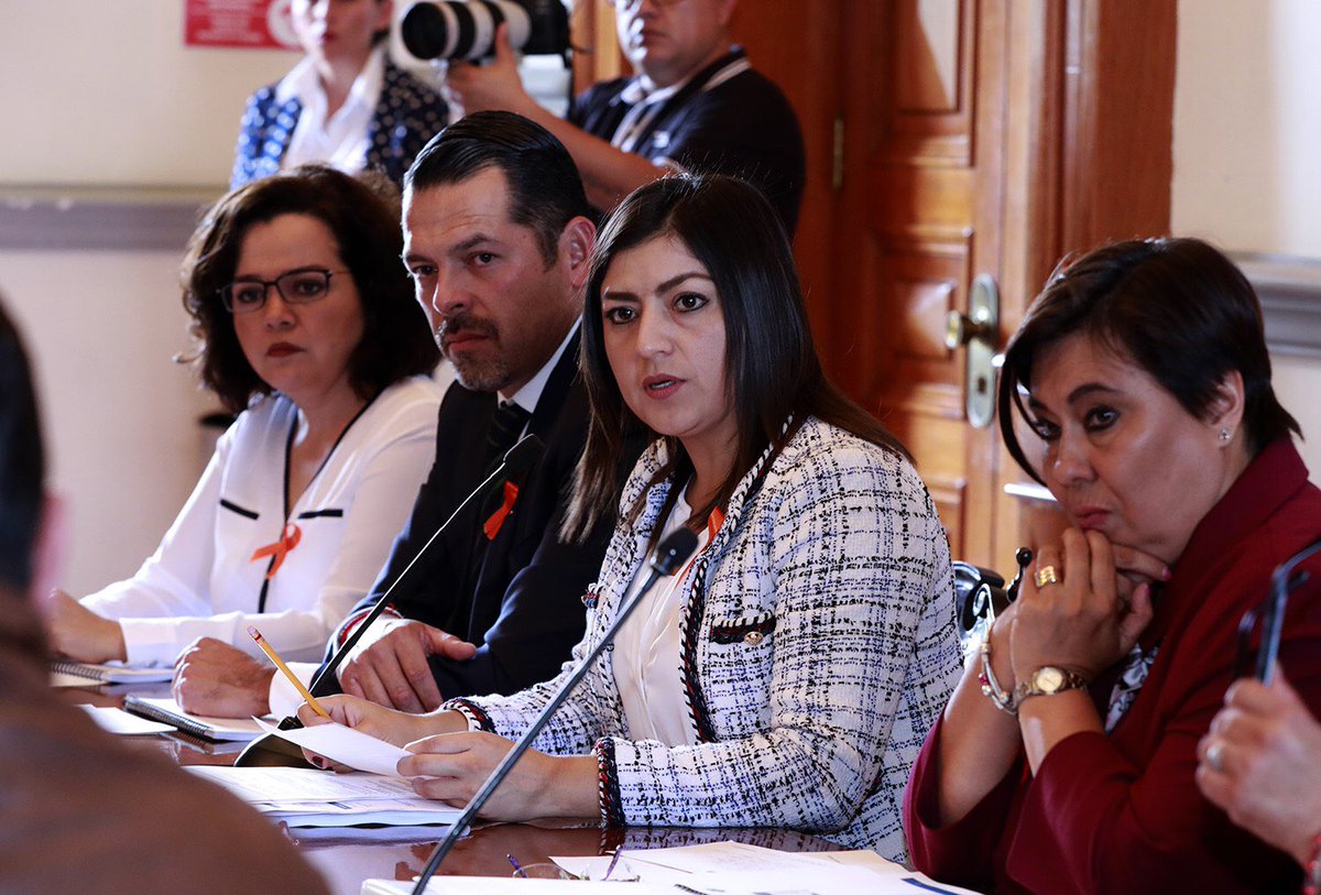 Claudia Rivera Vivanco encabeza Mesa de Seguridad y Justicia