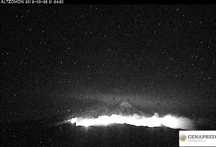 Monitoreo permanente del Volcán Popocatépetl