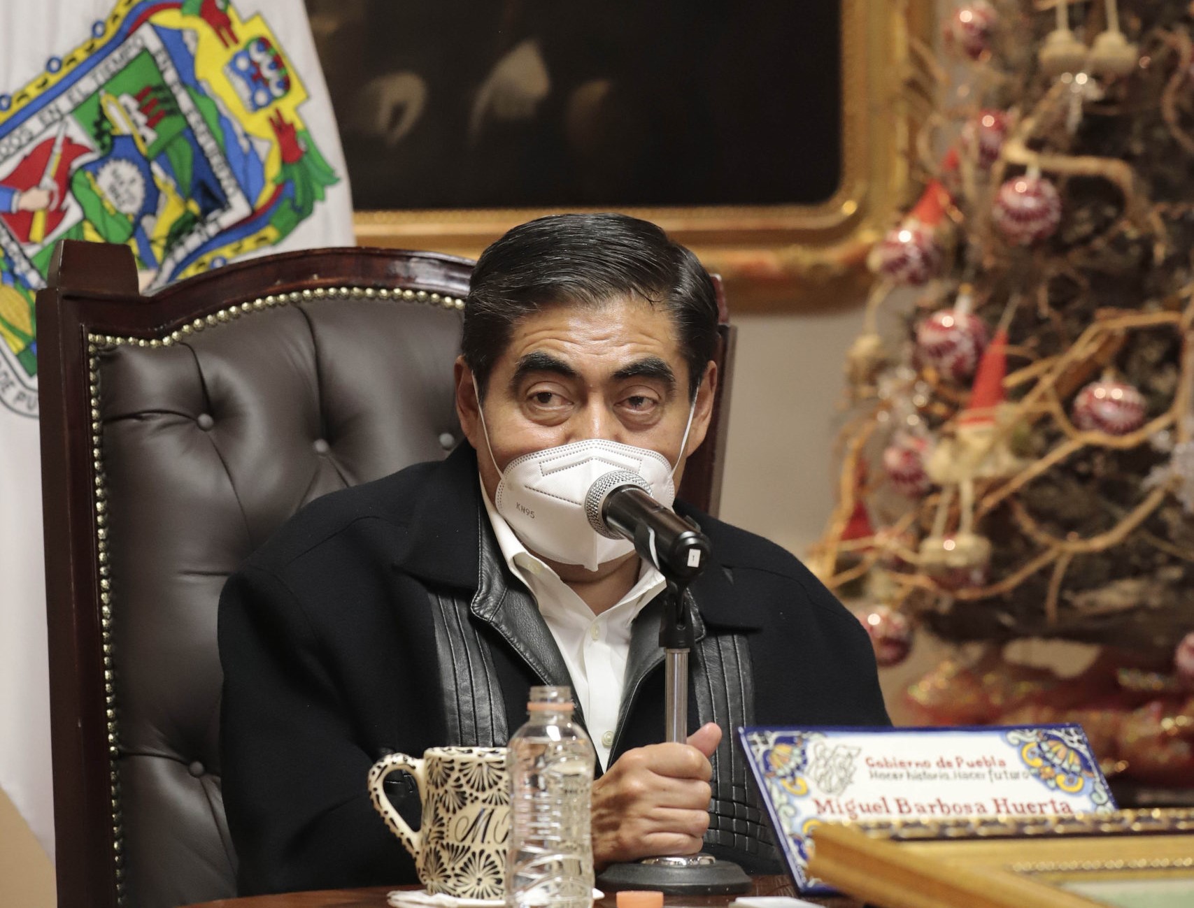 En Puebla hay condiciones de gobernabilidad: Miguel Barbosa