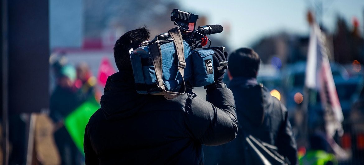 Anuncia la UNESCO que dará equipos de protección y formación a los periodistas en la guerra de Ucrania