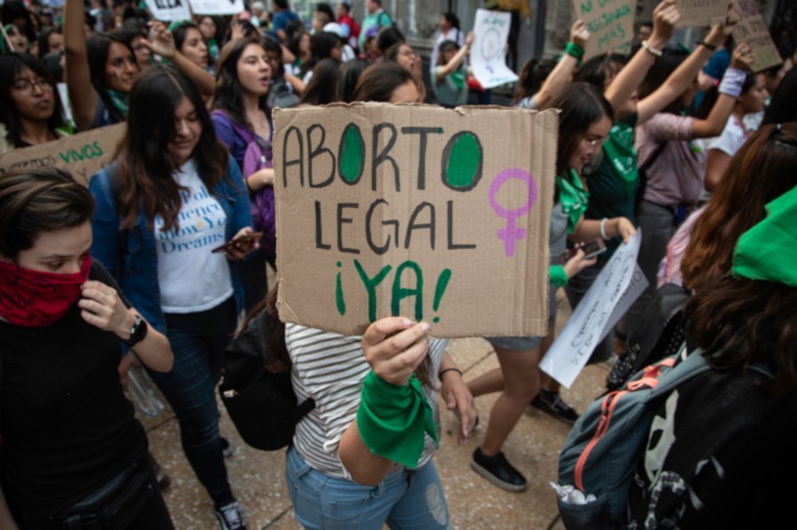 derecho-al-aborto manifestaciones en Puebla 2021