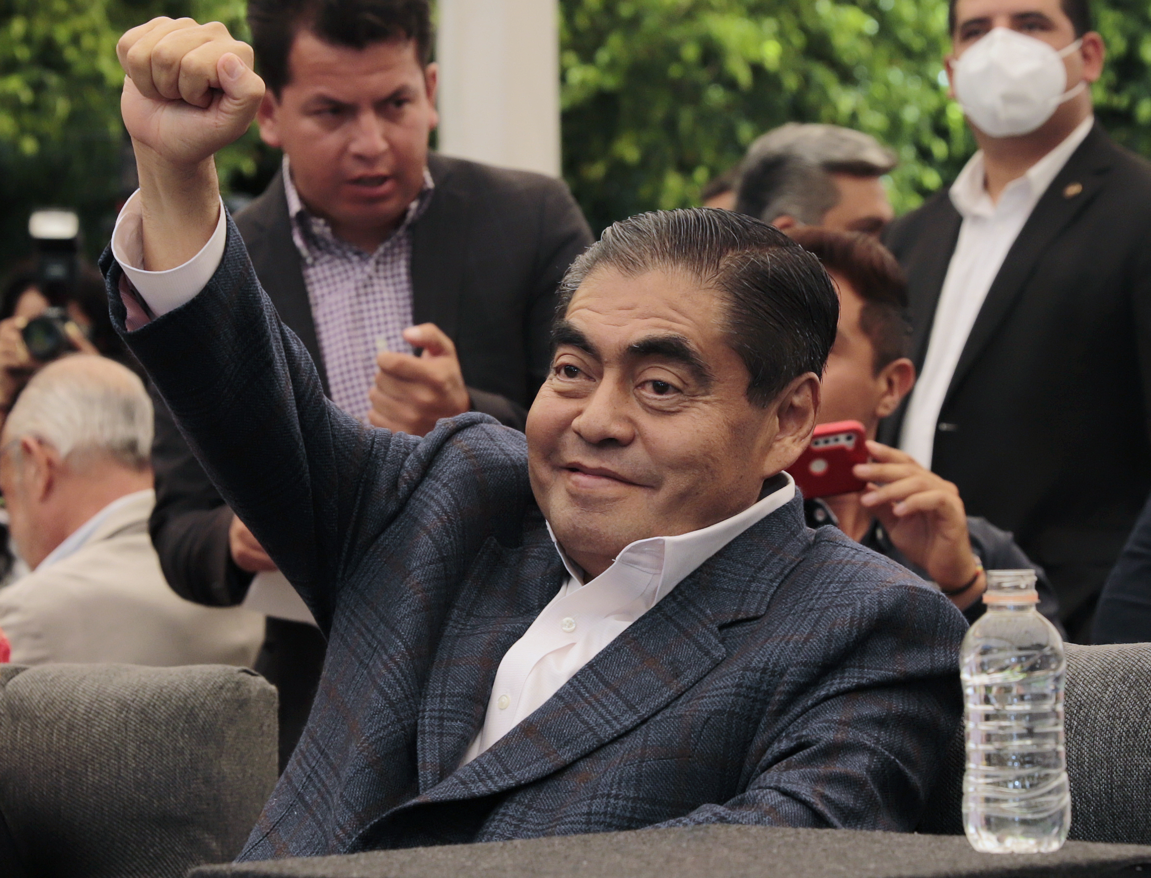 Celebra Miguel Barbosa triunfo de MORENA en 4 de 6 estados es un resultado extraordinario y favorable rumbo a 2024