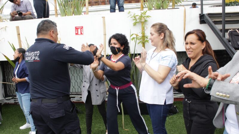 Brinda Igualdad Sustantiva Puebla taller de técnicas de autoprotección para mujeres