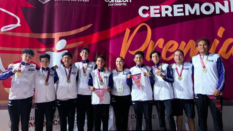 Logra Puebla 24 medallas en una semana de los Nacionales CONADE 2022