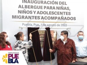 Albergue para Niñas, Niños y Adolescentes Migrantes Acompañados, del gobierno de Puebla