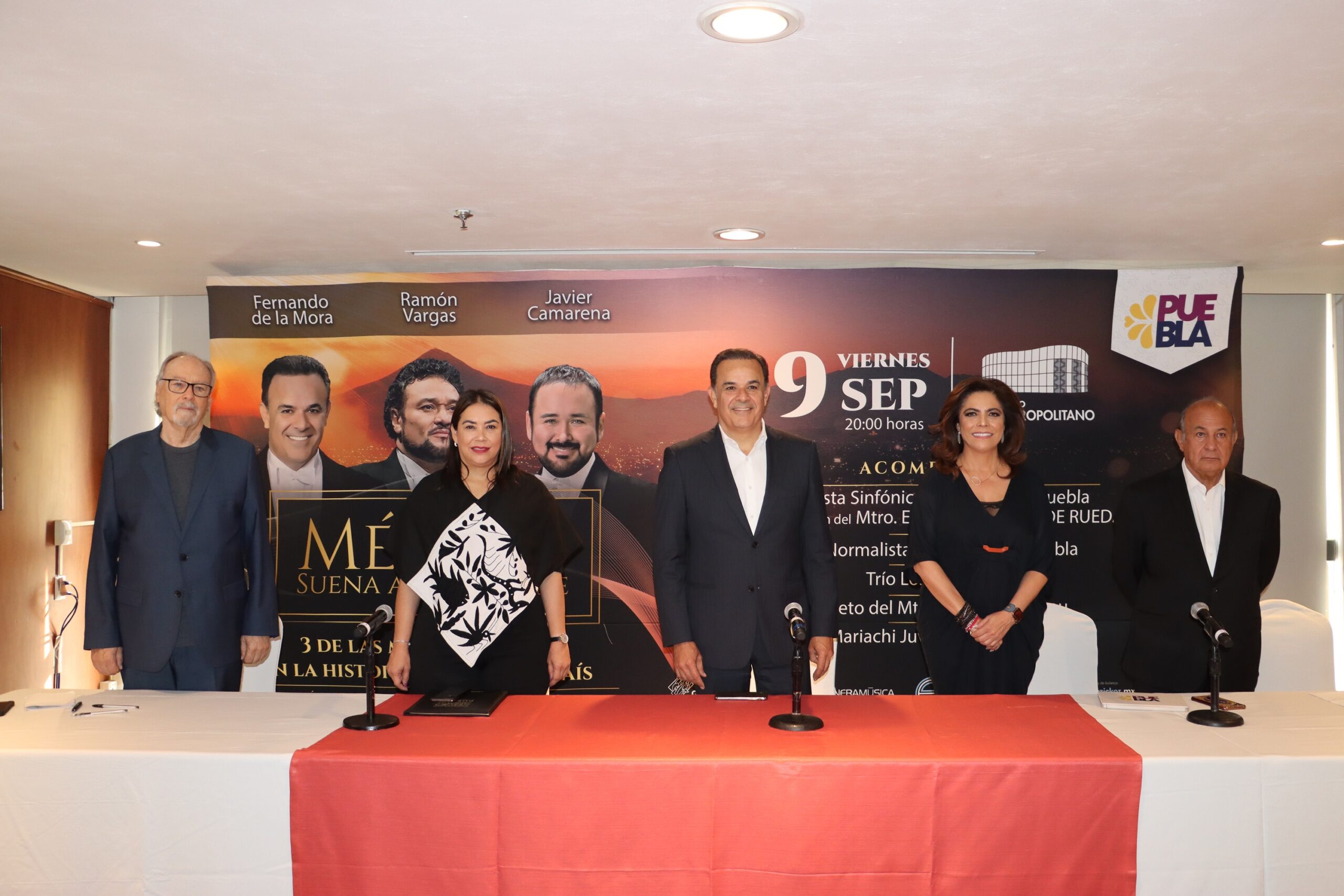 “México Suena a lo Grande” en Puebla espectáculo memorable e irrepetible: Tenor Fernando de la Mora