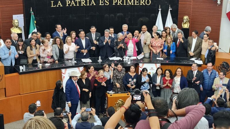 Alejandro Armenta preside la Mesa Directiva del Senado de la República, ofrece diálogo y respeto a la oposición