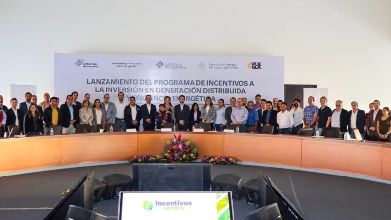 Presenta Agencia de Energía programa “Incentivos Verdes” para MiPyMes Puebla