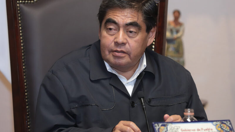 Pide Barbosa a la SEP federal pronunciarse por actos vandálicos cometidos por normalistas de Teteles