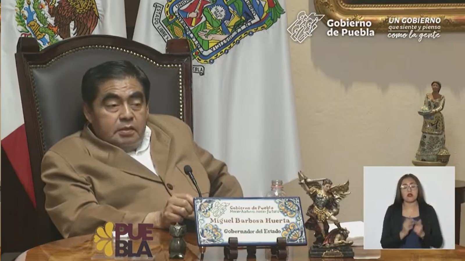 Saldrán más de 50 mil en Puebla a la marchar 27 de noviembre en defensa de la 4T