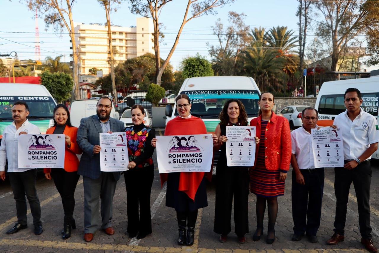 Implementa Puebla medidas y lineamientos contra acoso sexual en transporte público