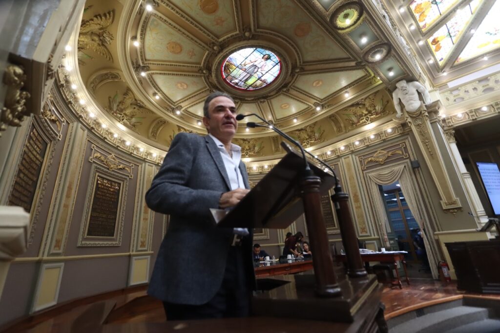Diputado presidente de la Comisión de Hacienda Jorge Estefan Chidiac