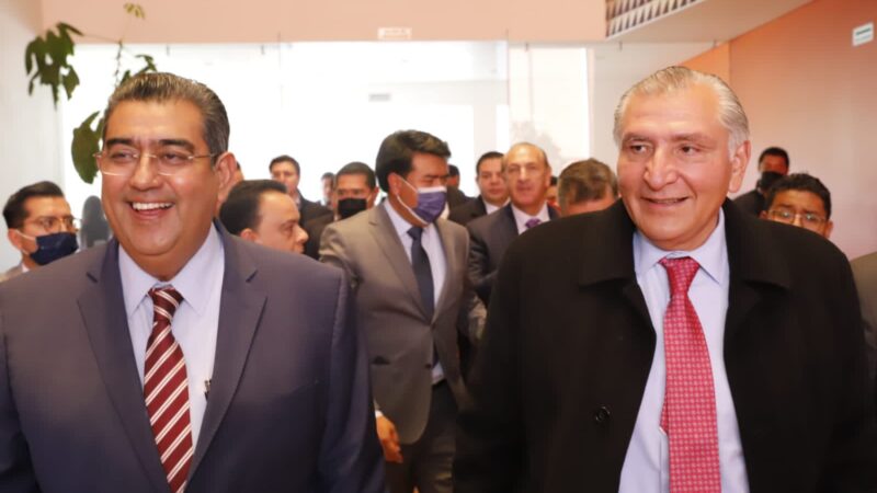 Gobierno federal reconoce la designación como gobernador de Sergio Salomón Céspedes: Adán Augusto