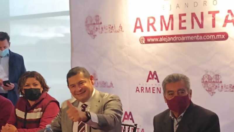Competencia por la gubernatura 2024 de Puebla en MORENA es de más de 10 aspirantes: Alejandro Armenta