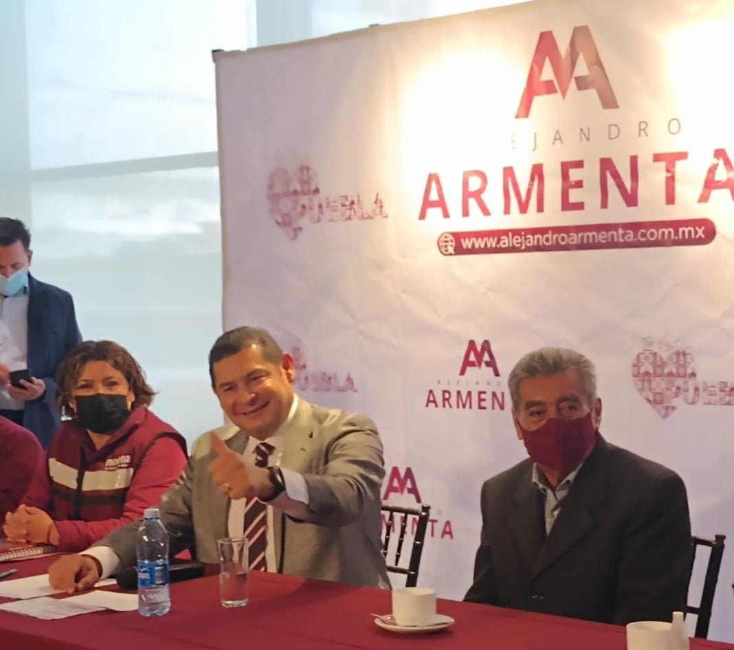 Competencia por la gubernatura 2024 de Puebla en MORENA es de más de 10 aspirantes: Alejandro Armenta