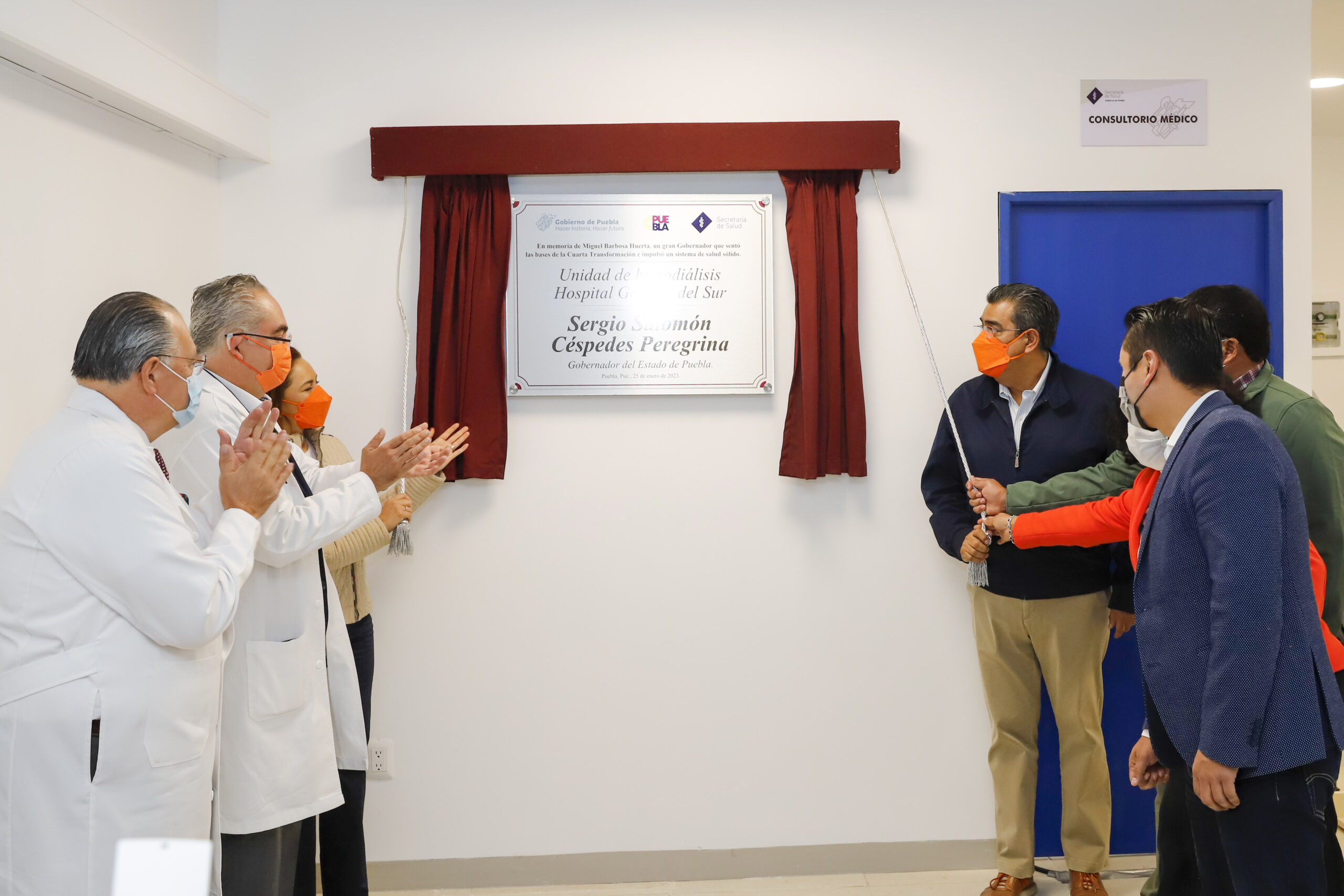 “Atender a los más desprotegidos es fundamental», Sergio Salomón Céspedes al inaugurar unidad de hemodiálisis