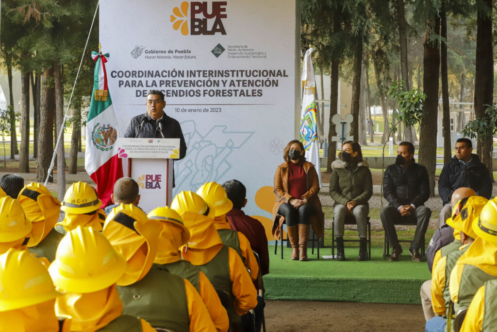 Fortalece Puebla sus estrategias para cuidar medio ambiente y combatir incendios forestales