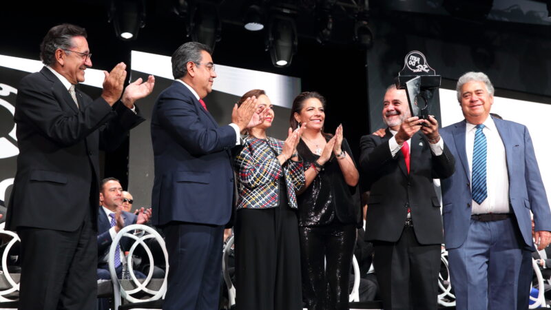 Refrenda Sergio Salomón trabajo conjunto con empresarios para fortalecer economía en Puebla
