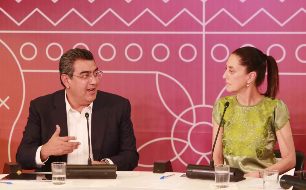 Tenemos que pensar en la movilidad para las siguientes generaciones, destacó Sergio Salomón Céspedes en compañía de sus homólogas de Ciudad de México y Quintana Roo, Claudia Sheinbaum Pardo y María Lezama Espinosa