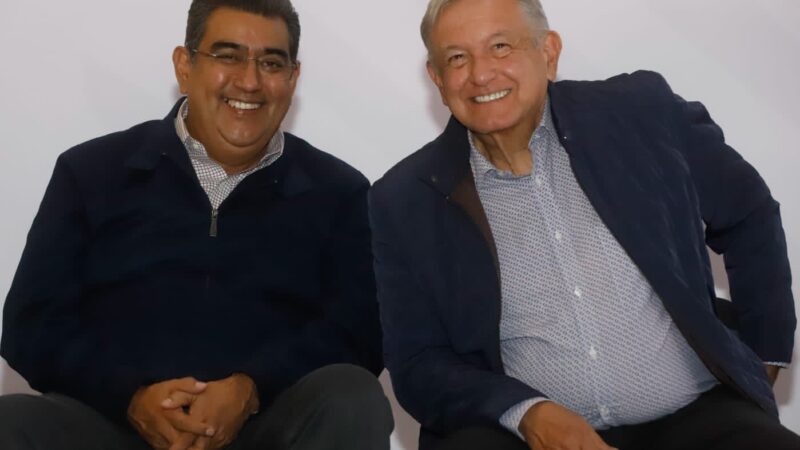 Reconoce Sergio Salomón apoyo del gobierno de AMLO a Puebla