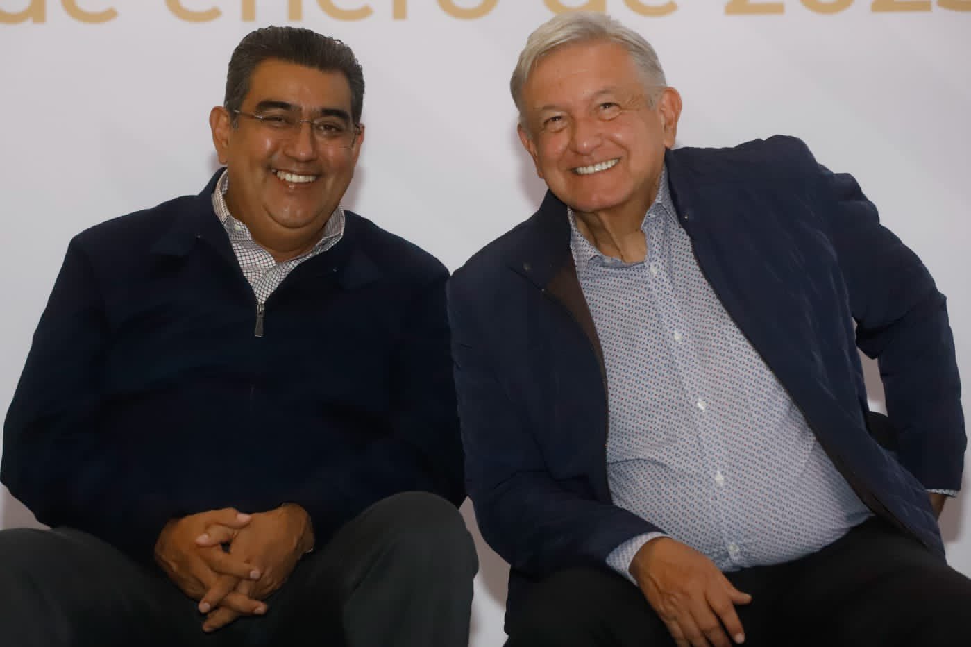 Reconoce Sergio Salomón apoyo del gobierno de AMLO a Puebla