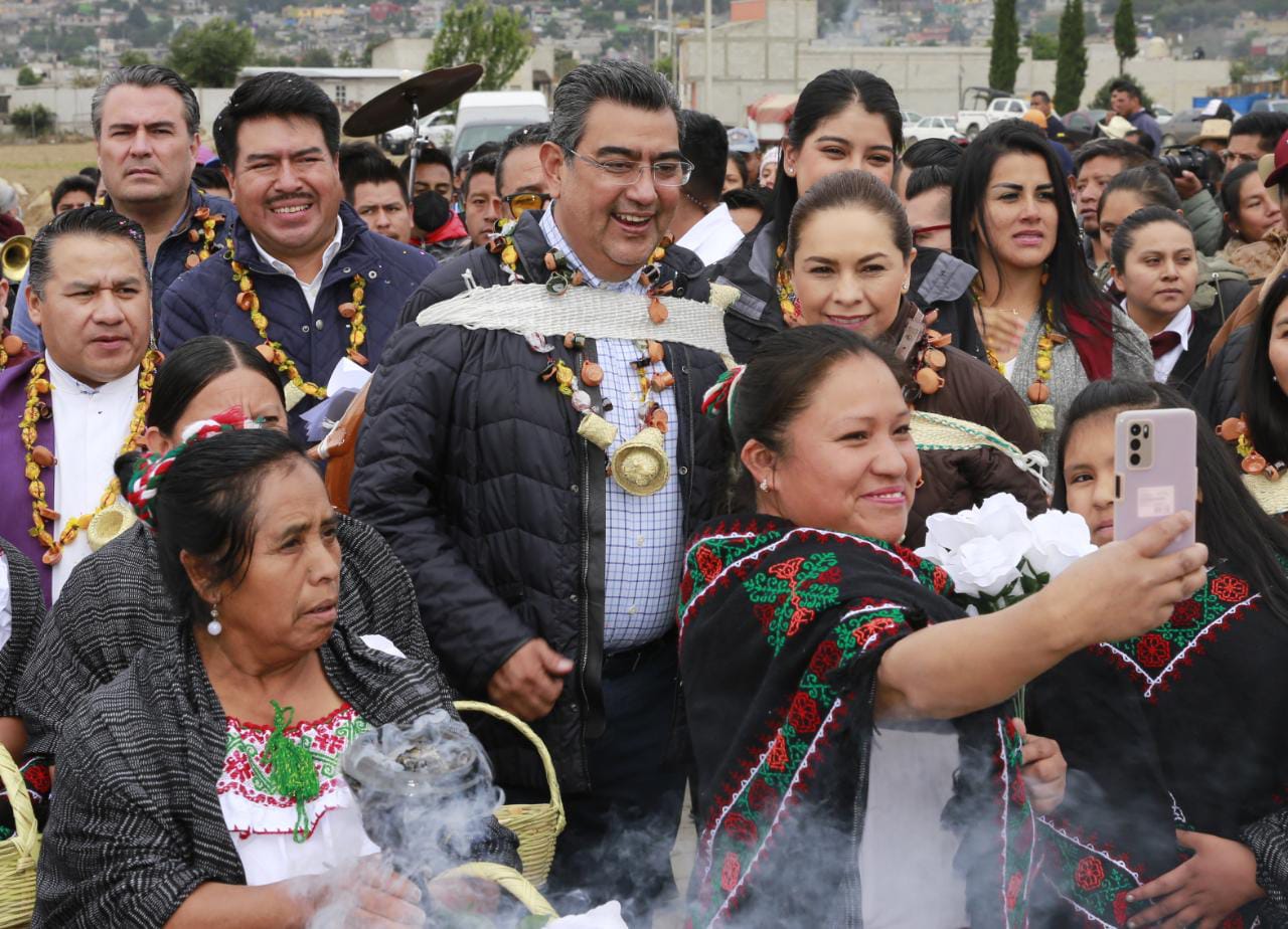 Gobierno presente de Puebla trabaja para mejorar la vida de los poblanos: Sergio Salomón