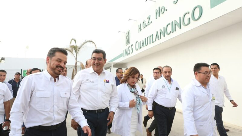 Avanza 70% construcción del nuevo Hospital de San Alejandro: Sergio Salomón