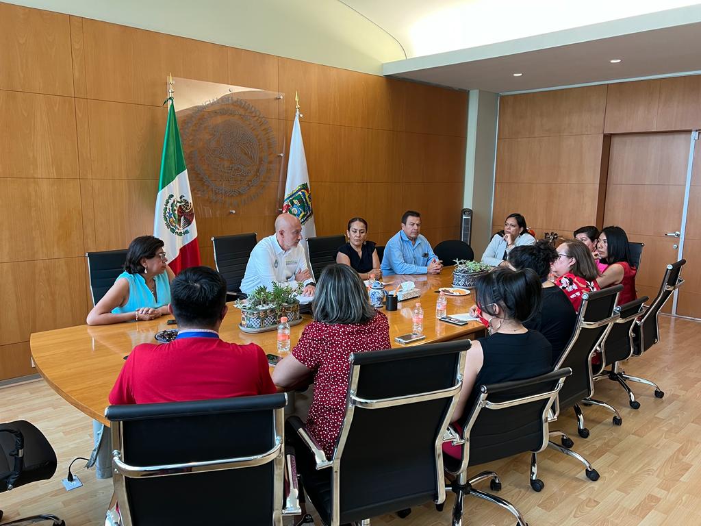 Atestigua Presidenta del TSJ Magistrada Margarita Gayosso negociaciones con trabajadores inconformes del Poder Judicial en el Consejo de la Judicatura