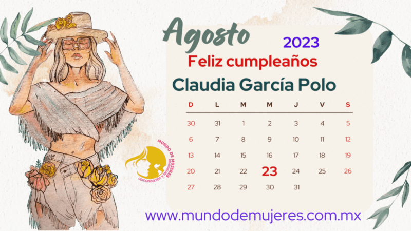 Feliz cumpleaños Claudia y gracias