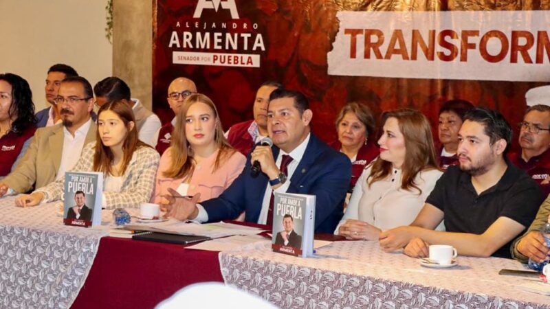 Puebla con bienestar y desarrollo humano impulsa Alejandro Armenta