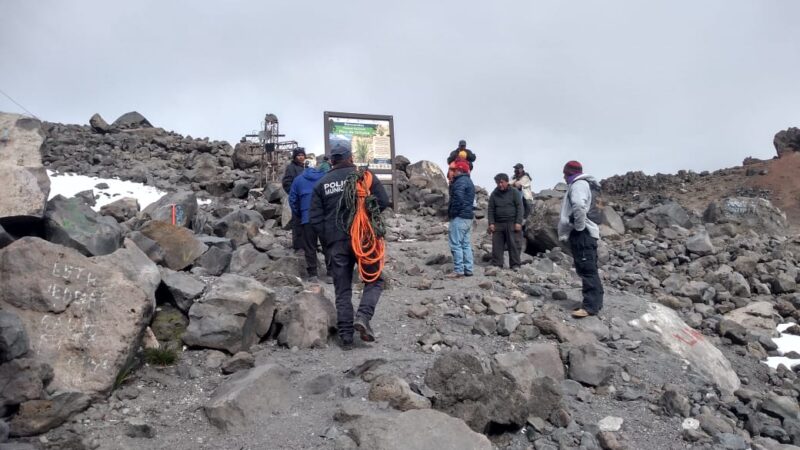 Mueren 4 alpinistas en el Pico de Orizaba reporta Protección Civil