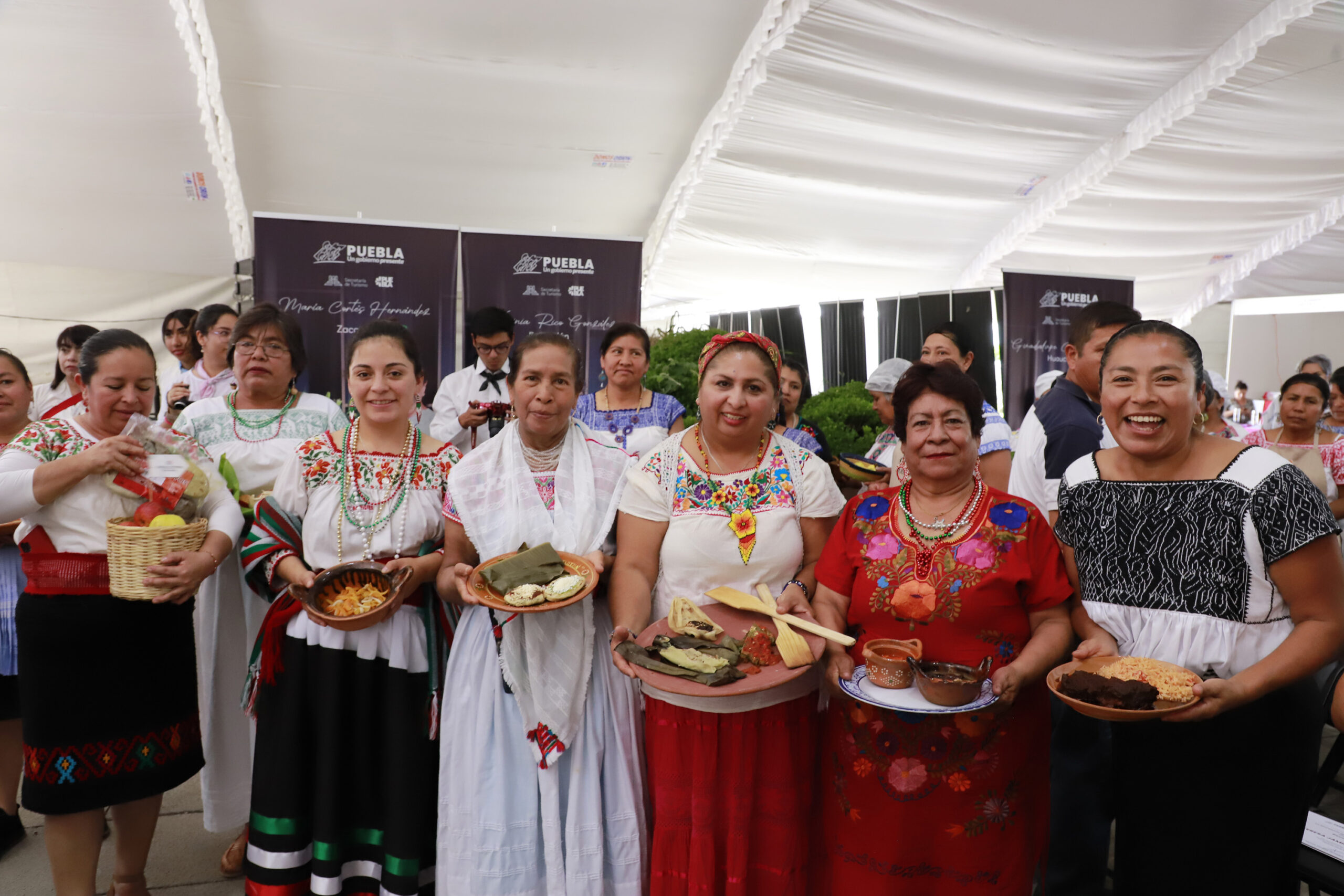 Inauguran encuentro de Cocineras Tradicionales patrimonio de Puebla