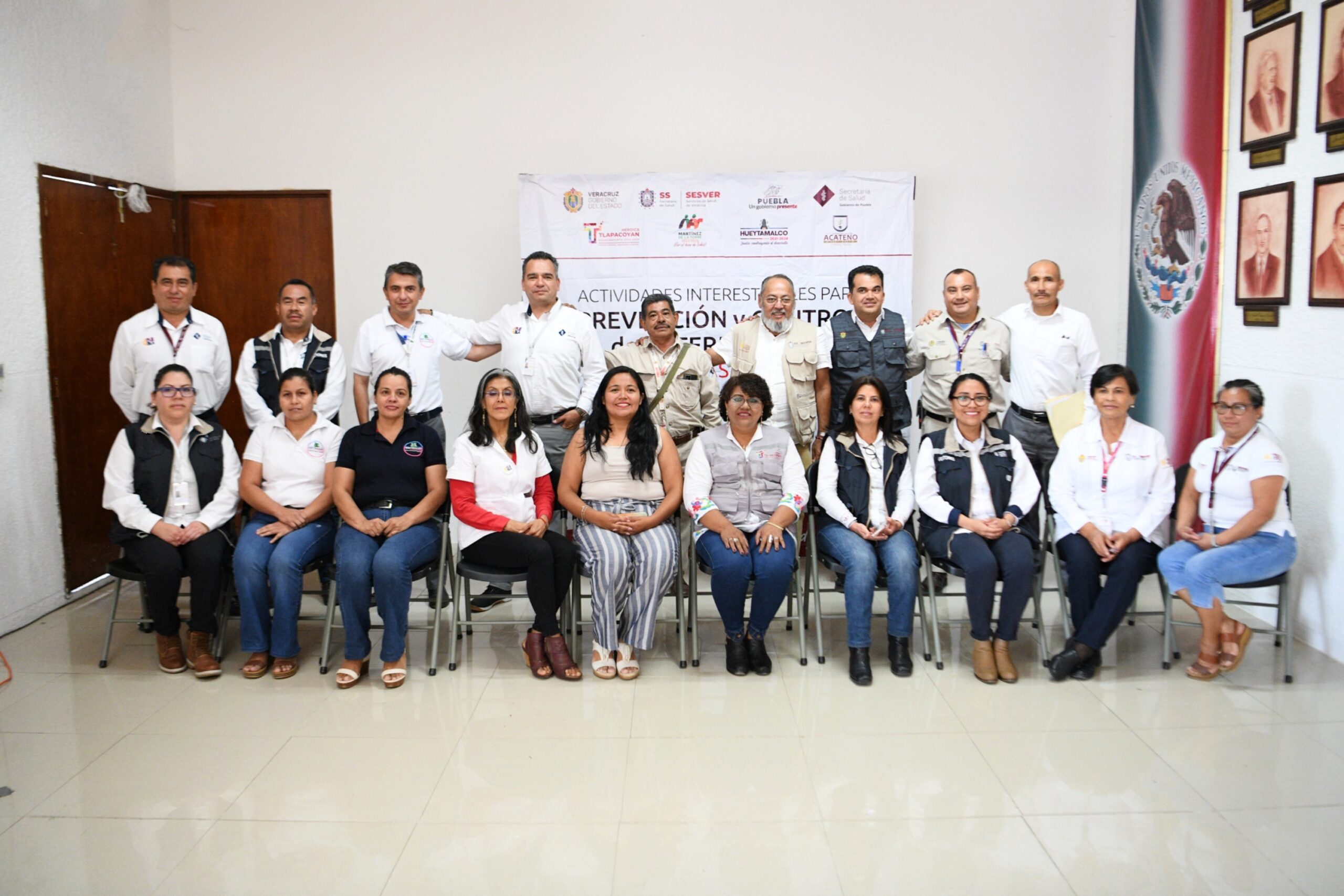 Participa Puebla en Segunda Reunión Interestatal con Veracruz para combatir dengue