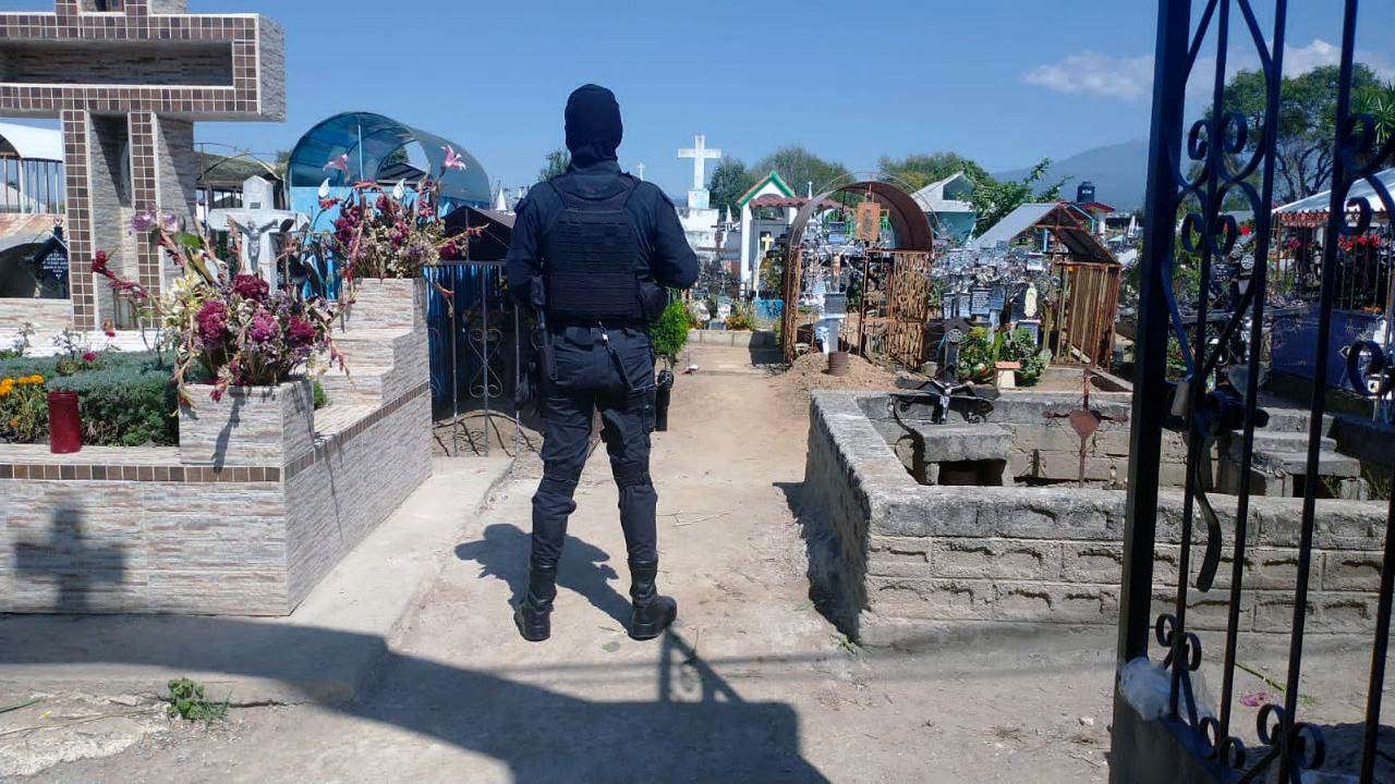 Desplegarán más de mil elementos para Operativo de seguridad de Todos los Santos y Día de Muertos