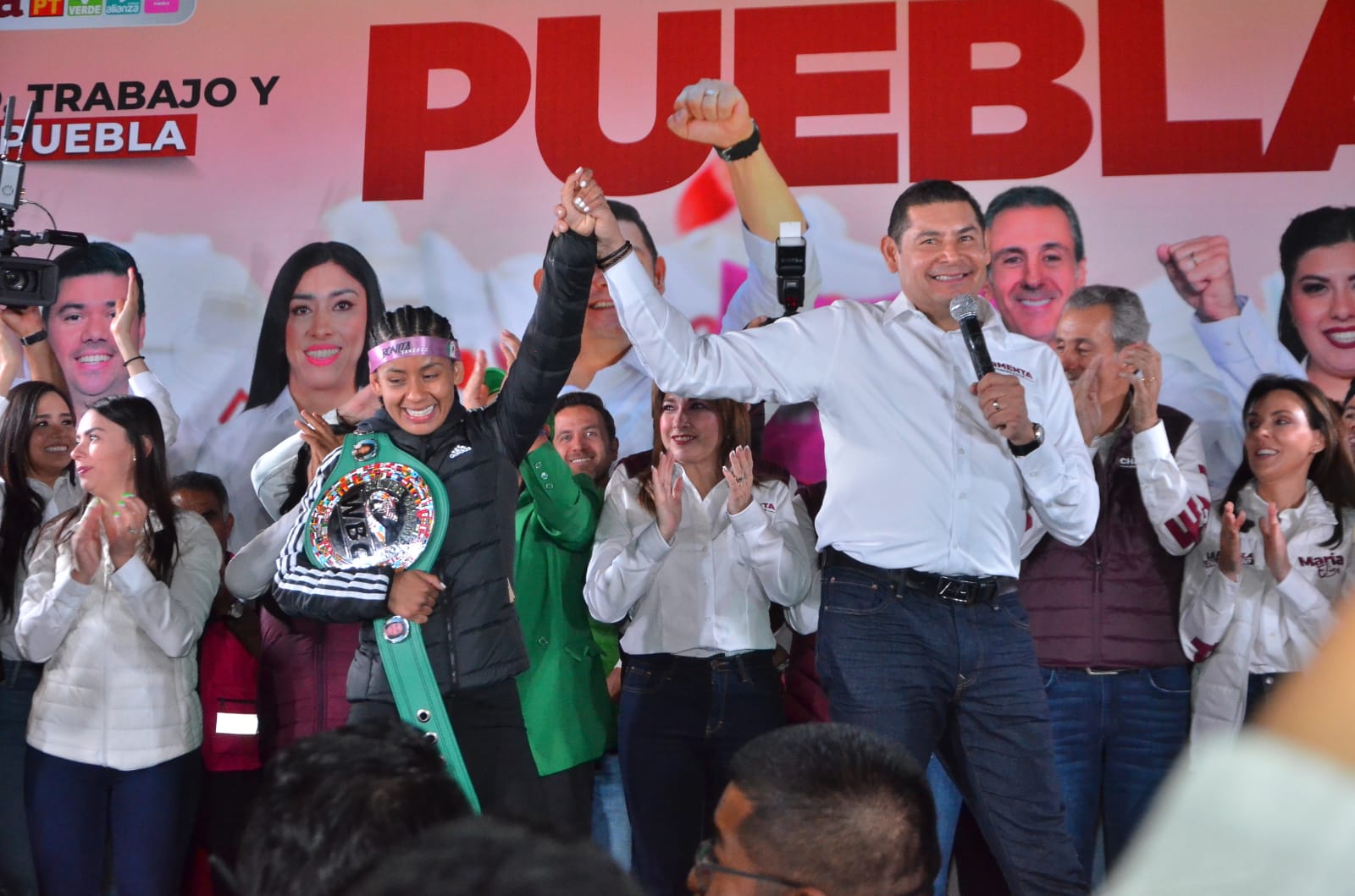 Al arrancar campaña por la gubernatura Armenta advierte que le ganará a su contrincante de Toluca el candidato del PAN