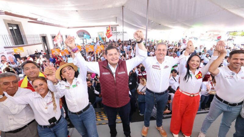 Armenta homologará reformas de Sheinbaum para transformar Poder Judicial en Puebla