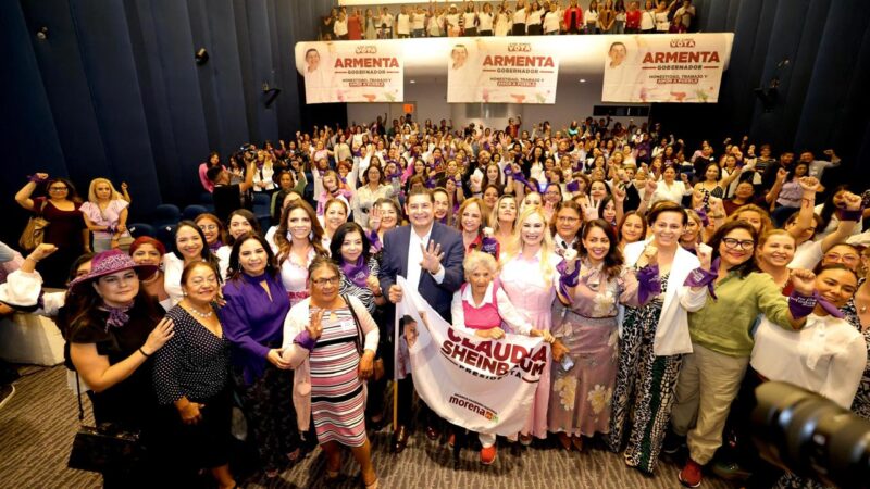 ARMENTA EN ALIANZA CON MUJERES