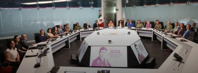 Reunión del INE con Gabinete de Seguridad Nacional con miras al 2 de junio