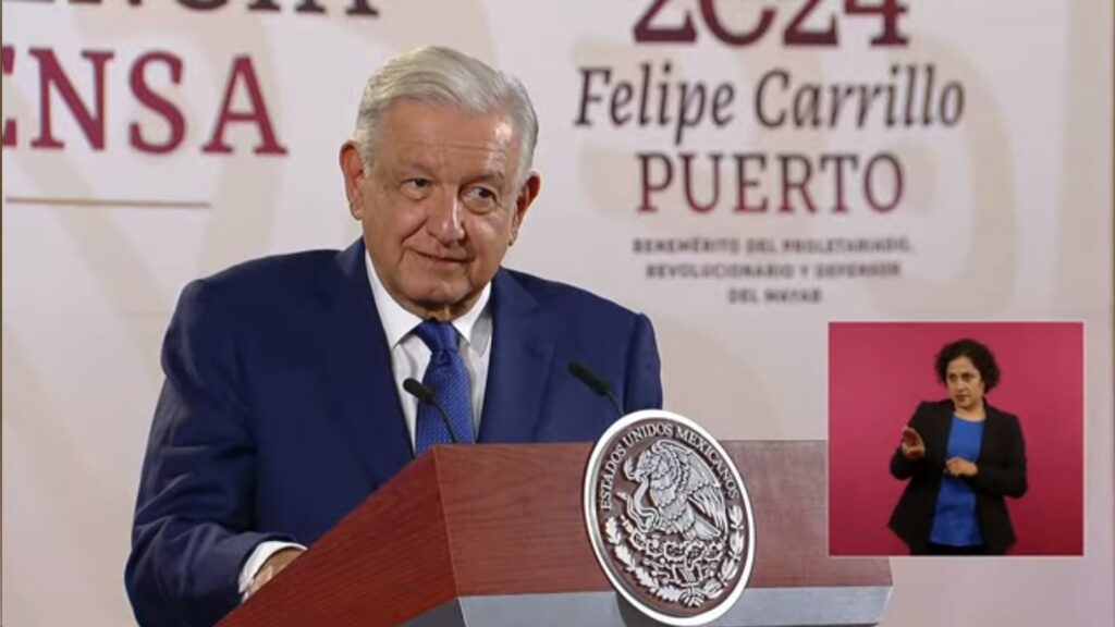 Presidente AMLO 8 mayo 2024
