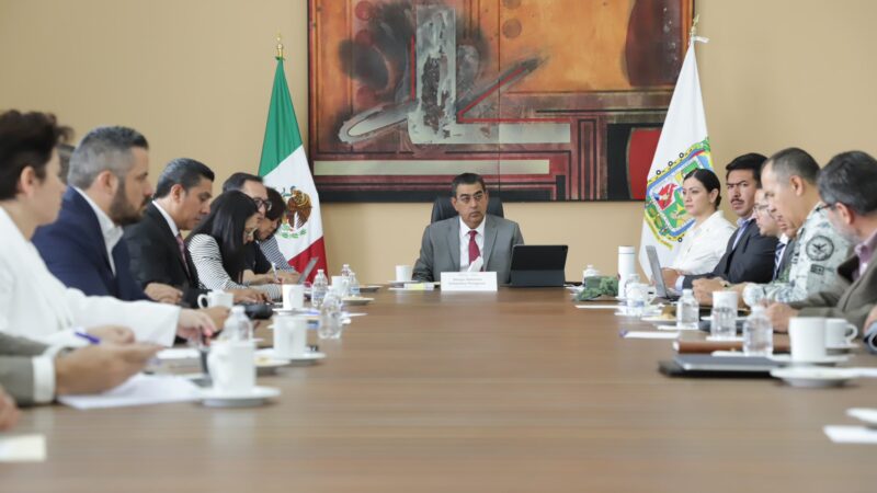 Habrá una elección segura y transparente en Puebla: Sergio Salomón