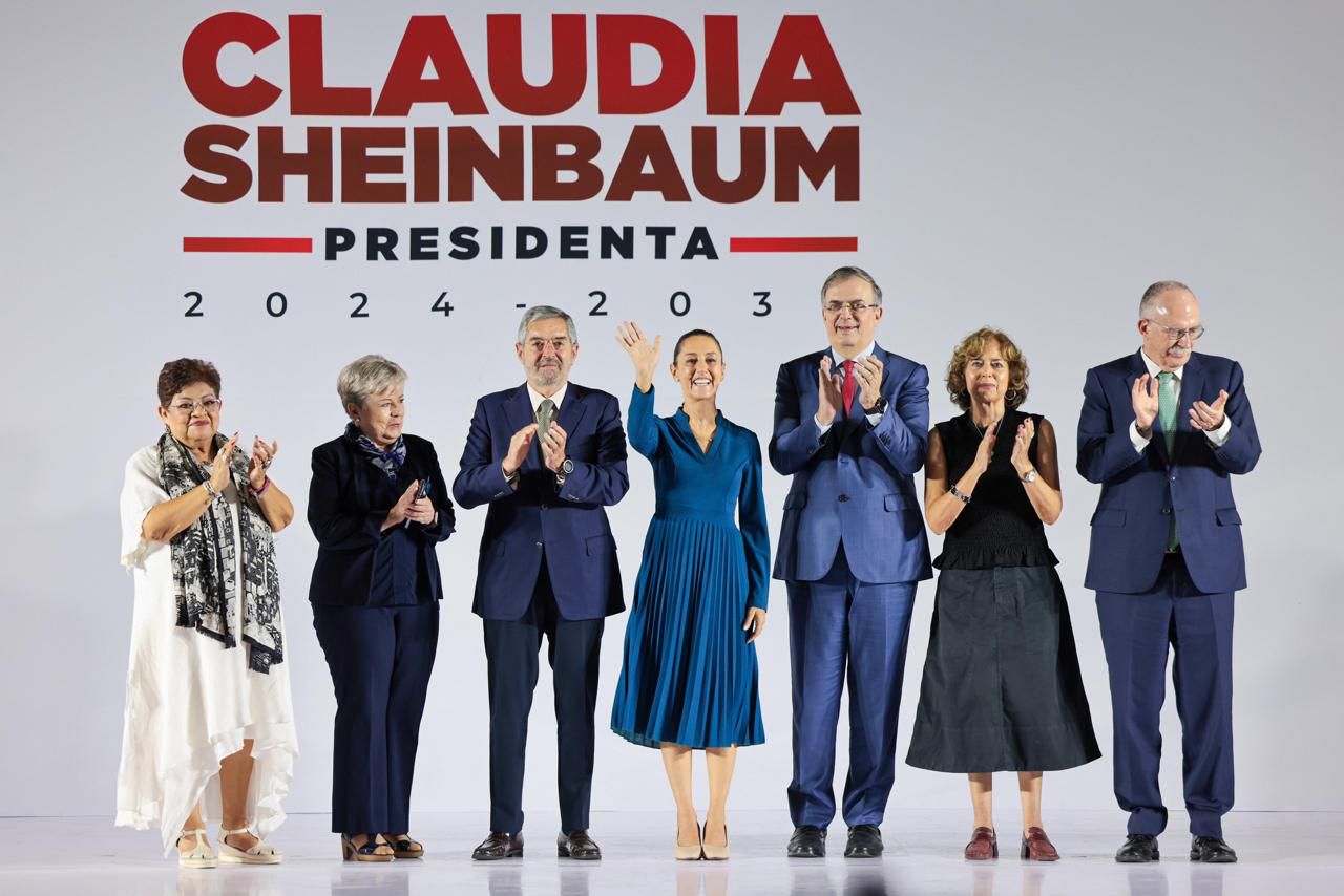 Tres mujeres y tres hombres los primeros nombramientos del gabinete de Claudia Sheinbaum
