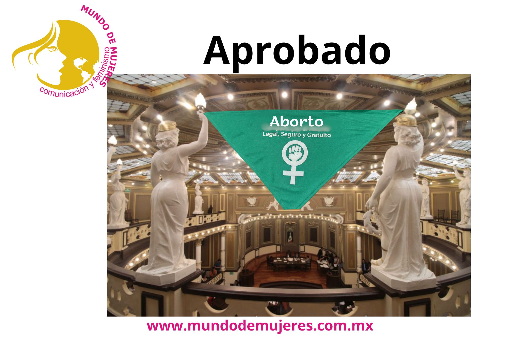 ¡Histórico! Congreso del Estado aprueba despenalización del aborto en Puebla