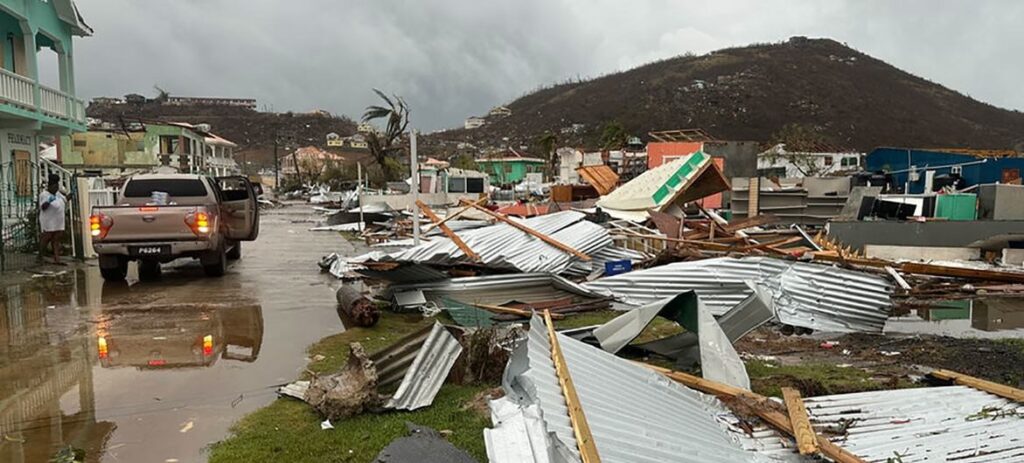 © WFP_Fedel Mansour El huracán Beryl ha causado estragos en Union Island, en San Vicente y las Granadinas.