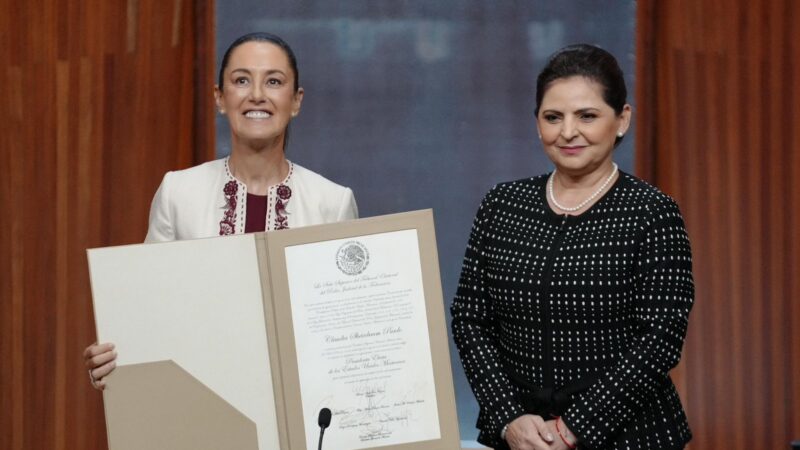 Recibe Claudia Sheinbaum Constancia como Presidenta Electa de México 2024- 2030 por parte del Tribunal Electoral