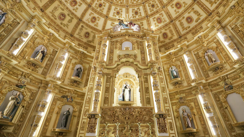 Entregó Sergio Salomón restauración, reconstrucción y rehabilitación del exconvento de Santo Domingo de Guzmán