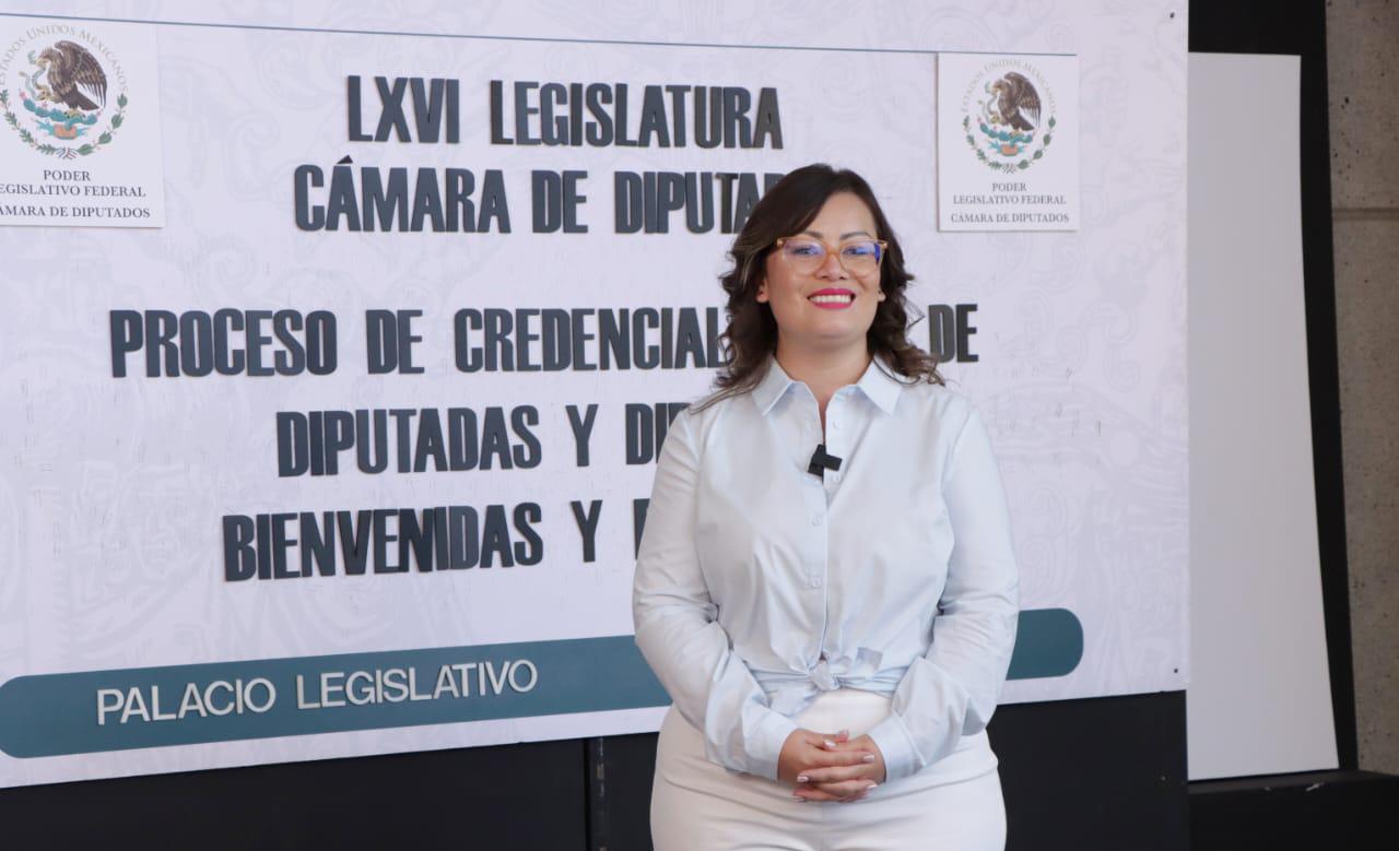 Julieta Vences va por reforma constitucional para que se incluya perspectiva de género en el Presupuesto Federal