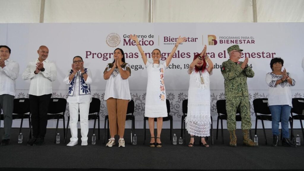 CLAUDIA SHEINBAUM GIRA CAMPECHE